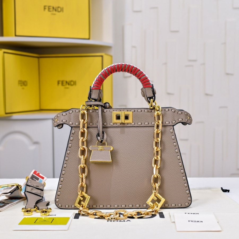 F**di top handle bags
